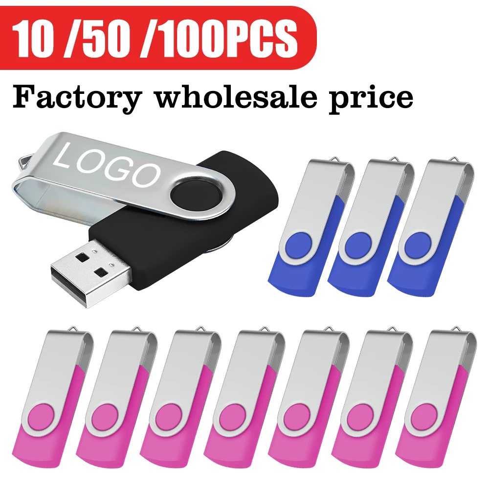 

10/50/100pcs USB Flash Drive 128GB 64GB 32GB 16GB 8GB 4GB 2G 1G 512M USB 2.0 Memory Stick Foldable Thumb Drive Wholesale bidding