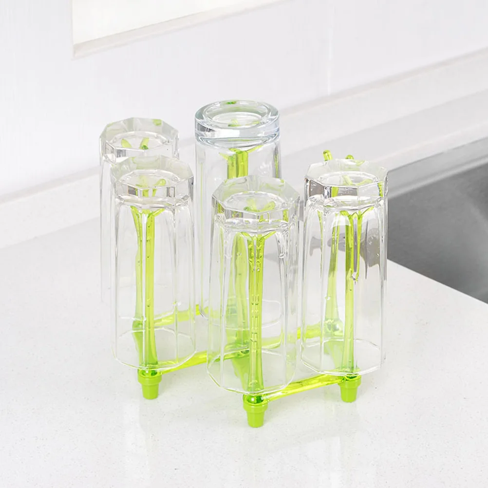 

2 шт., подставка для детских бутылочек, сушильная подставка, держатель для дренажа воды, кухонный органайзер для детских предметов первой необходимости, зеленый цвет