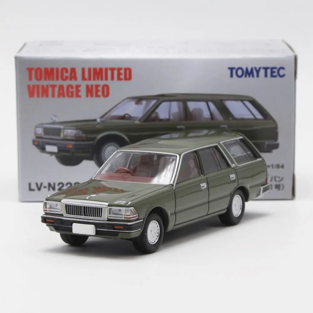 Tomytec Tomica 1:64 TLV N209A/B/C Cedric V20E SGL Wagon Limited Edition Simulation Alloy Static Car Model Toy Gift