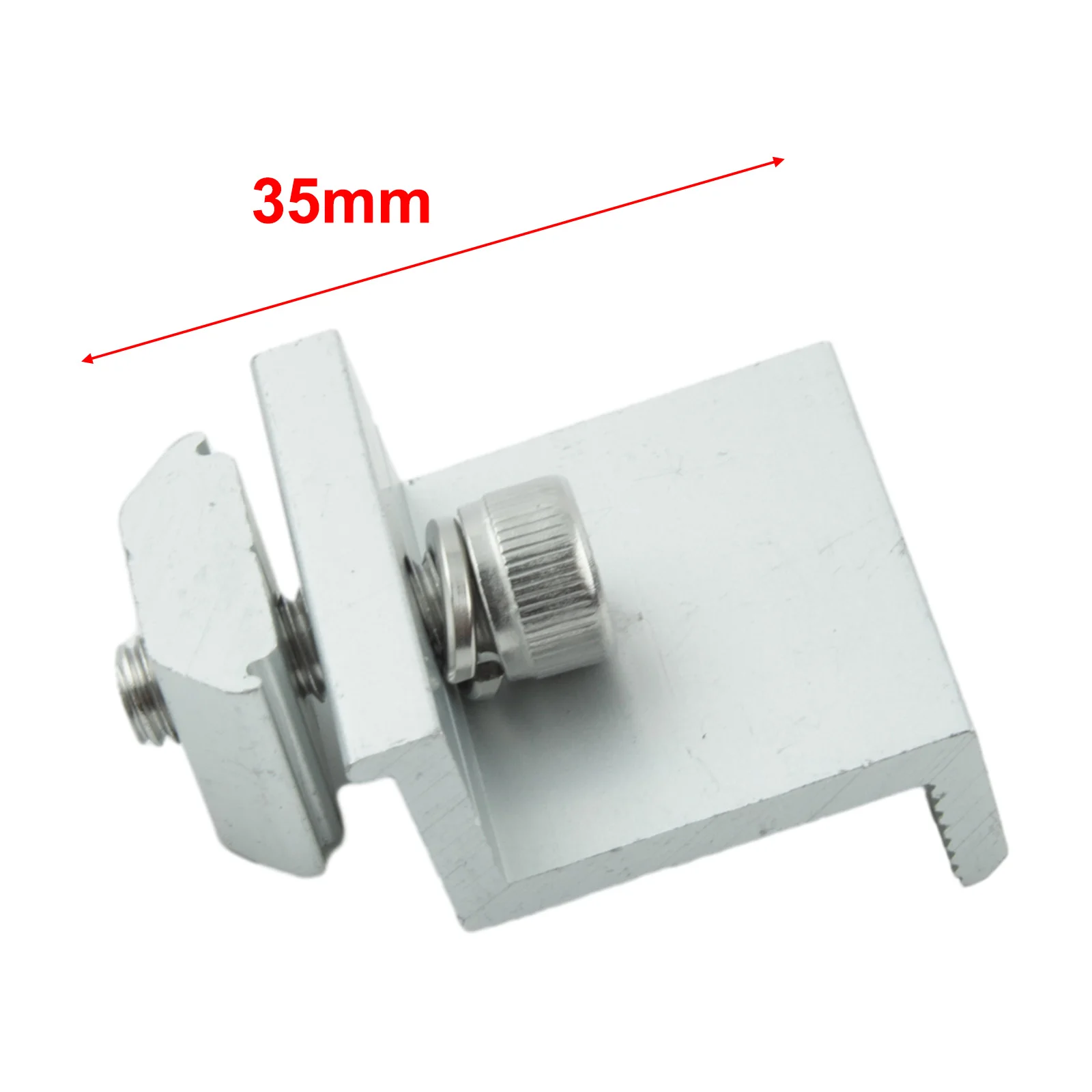 Solar Panel End Clamp Kit 200mm *56mm*30mm Rail PV Profile Alu Mounting Rail Flat Roof Metal Roof Solar Solar Panel Mounting Kit