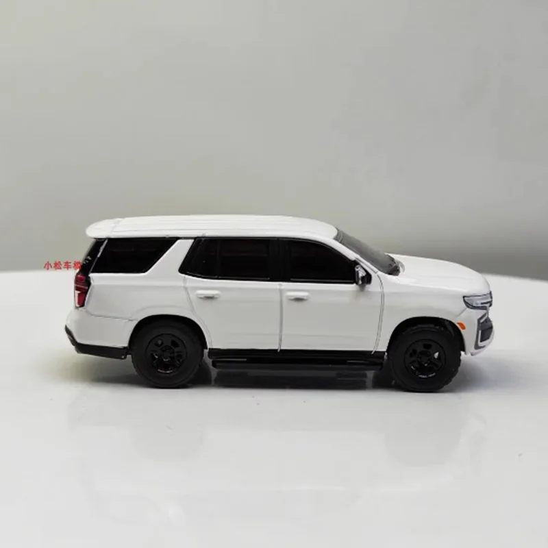 Greenlight Alloy 1:64 2021 Tahoe Police PURSUIT VEHICLE SUV Car Model Adult Souvenir Gift Static Display