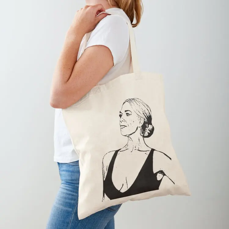 Hannah Waddingham Outline Tote Bag