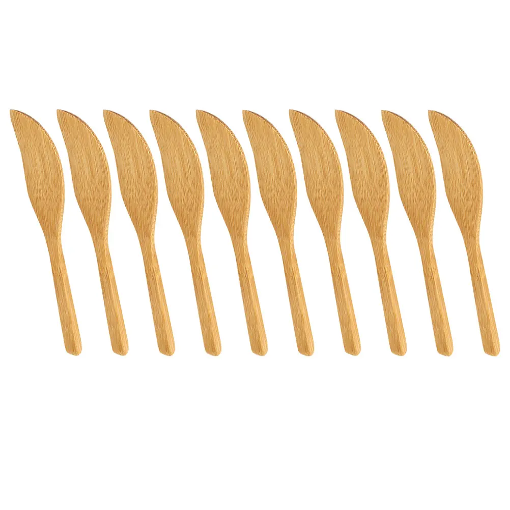 

12 Pcs Bamboo Dumpling Knife Spoons Filling Scoops Slotted Makers Wonton Stuffing Cheese Spreader Set Practical Kitchen Gadgets