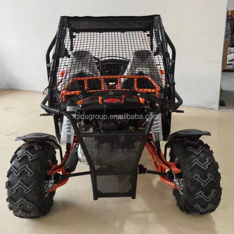 عربات التي تجرها الدواب على الطرق الوعرة بمقعدين تعمل بالغاز بقوة 230 سي سي سي مع تعليق مستقل بإطار مناسب لجميع التضاريس #4