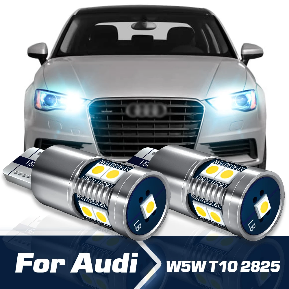 

Parking Light 2pcs LED Clearance Bulb Canbus Accessories W5W T10 For Audi A3 8L 8P 8V A4 B5 B6 B7 A6 C5 C6 C7 A2 A5 Q7 TT A8 D2