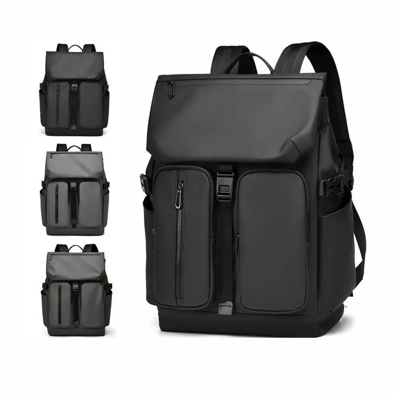 New Style Simple Backpack Men's High-end Casual Backpack Large Capacity Outdoor Travel Backpack Fashion Computer Backpack