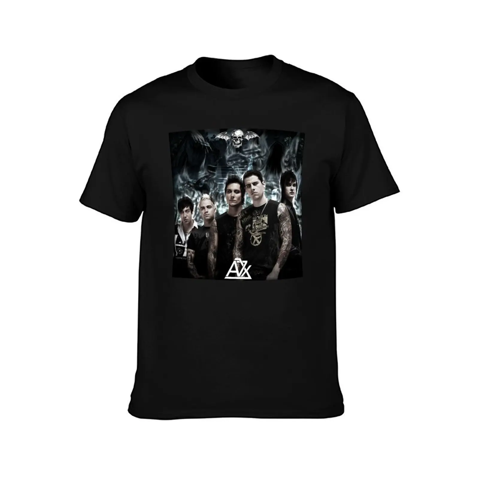 Avenged Sevenfold Band T-Shirt, Summer Casual Cotton Tee, Oversized Streetwear Tops, Vintage Graphic Print, Unisex Men Women