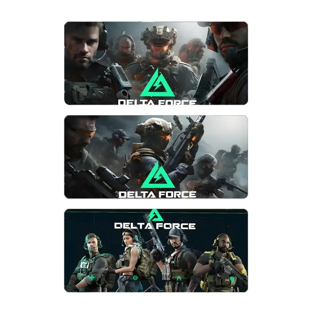 Game Shooter Delta Force Mouse Pad Large Gaming Mousepad with Stitched Edges Thickened Desk Mat PC