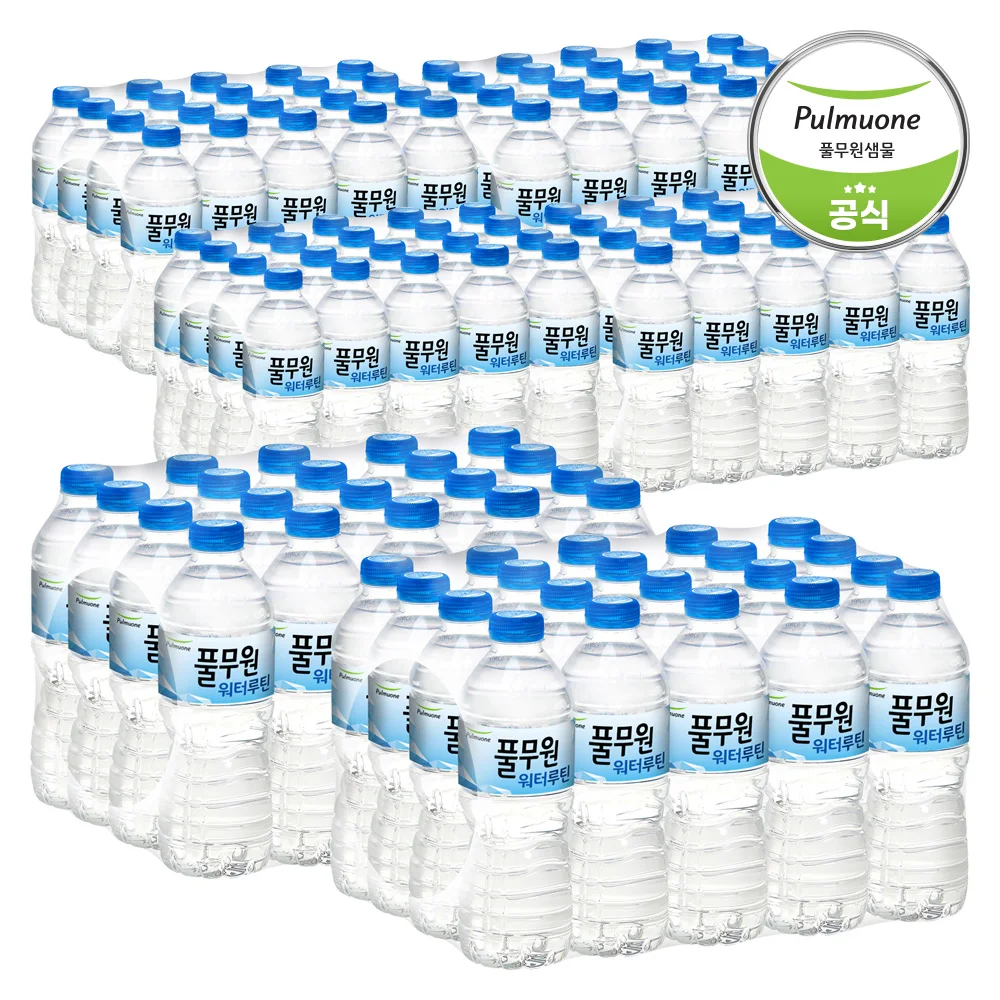 풀무원 워터루틴 생수 500ml x 120병
