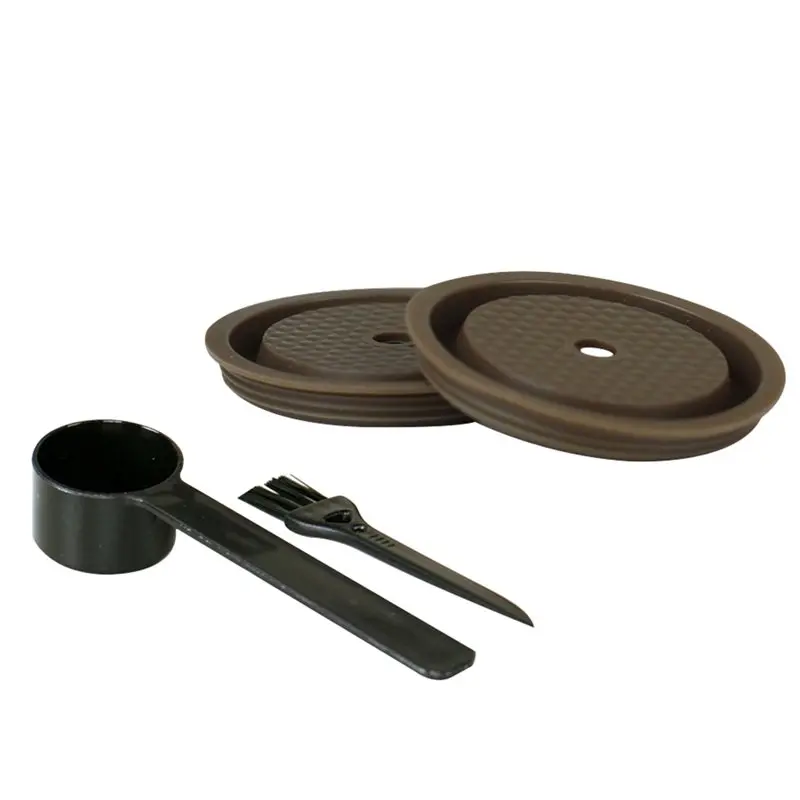 B82B-cubierta de silicona reutilizable para Nespresso Vertuoline y Vertuo, 2 uds., para cápsulas Nespresso, tapa reutilizable para cápsulas, recargable