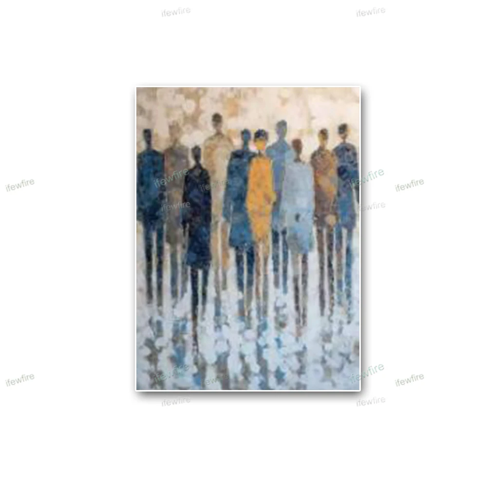 

100% hand drawn characters abstract oil painting original wall painting home living room decoration paint interior aesthetics