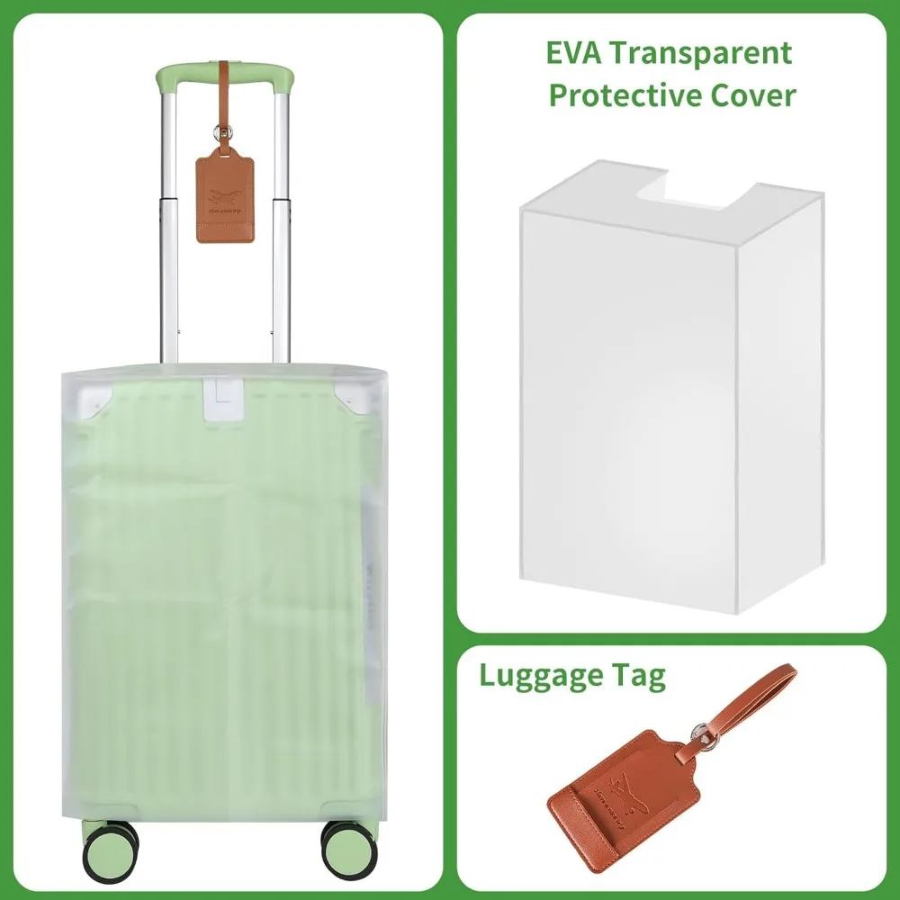 Equipaje de mano estilo vintage aprobado por aerolínea 22x14x9 con juegos de mochila, maleta retro pequeña de 20 pulgadas con carcasa dura ABS + PC con P