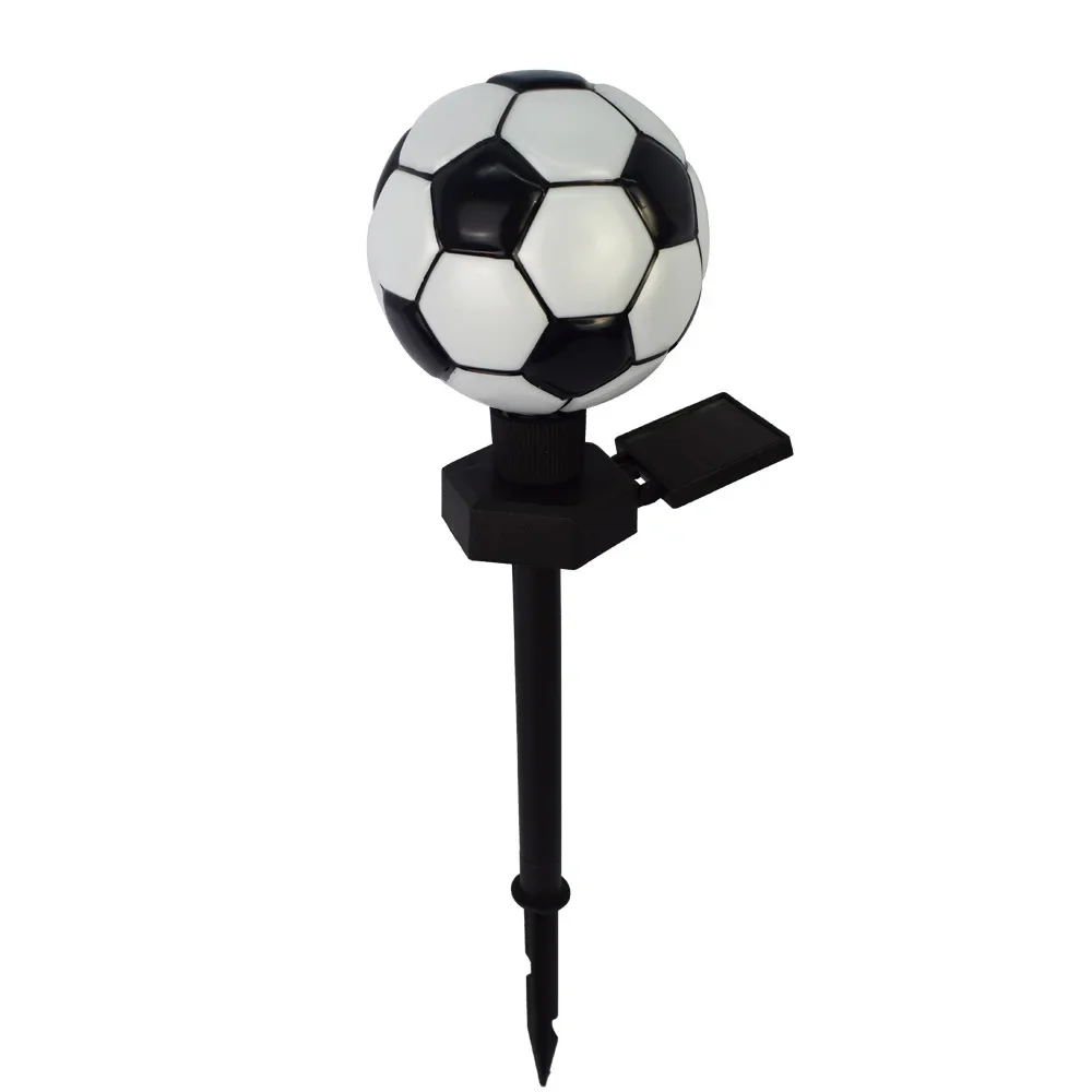 Personalized Circular Football Outdoor Light, Courtyard Decoration, Villa Garden, Waterproof Lawn Landscape, Solar Light