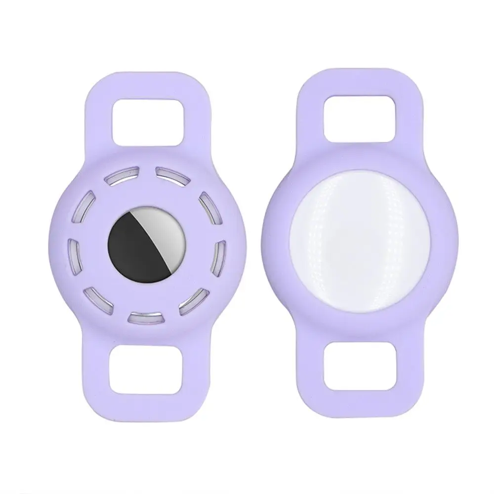 Dog Cat Collar GPS Finder Silicone Pets Anti-lost Locator Sleeve Tracker Protector Cover Air Tag Holder Airtag Protective Case
