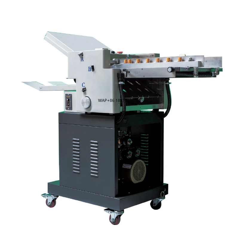 Automatic Pneumatic Paper Sheet Folding Machine Paper Folder Instruction Brochure Leaflet A4 Paper Folding Machine