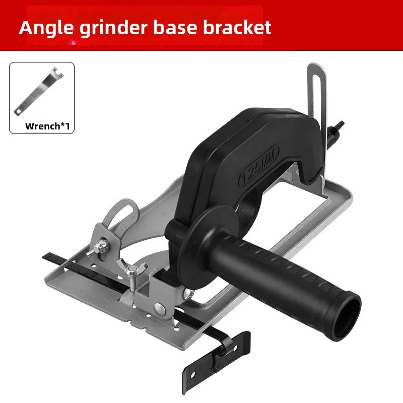 Angle Grinder Cutting Stand with Wood/Stone/Metal Saw Blades Set
