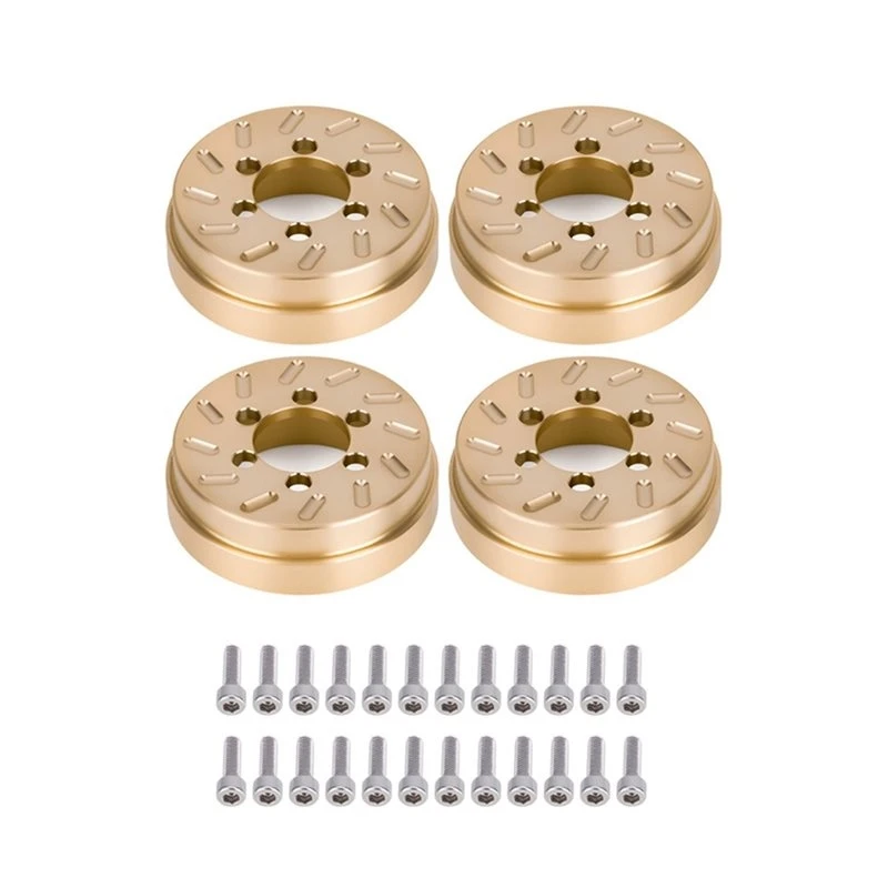 ABTI-4Pcs 62G Brass Internal Wheel Weights For 1.9