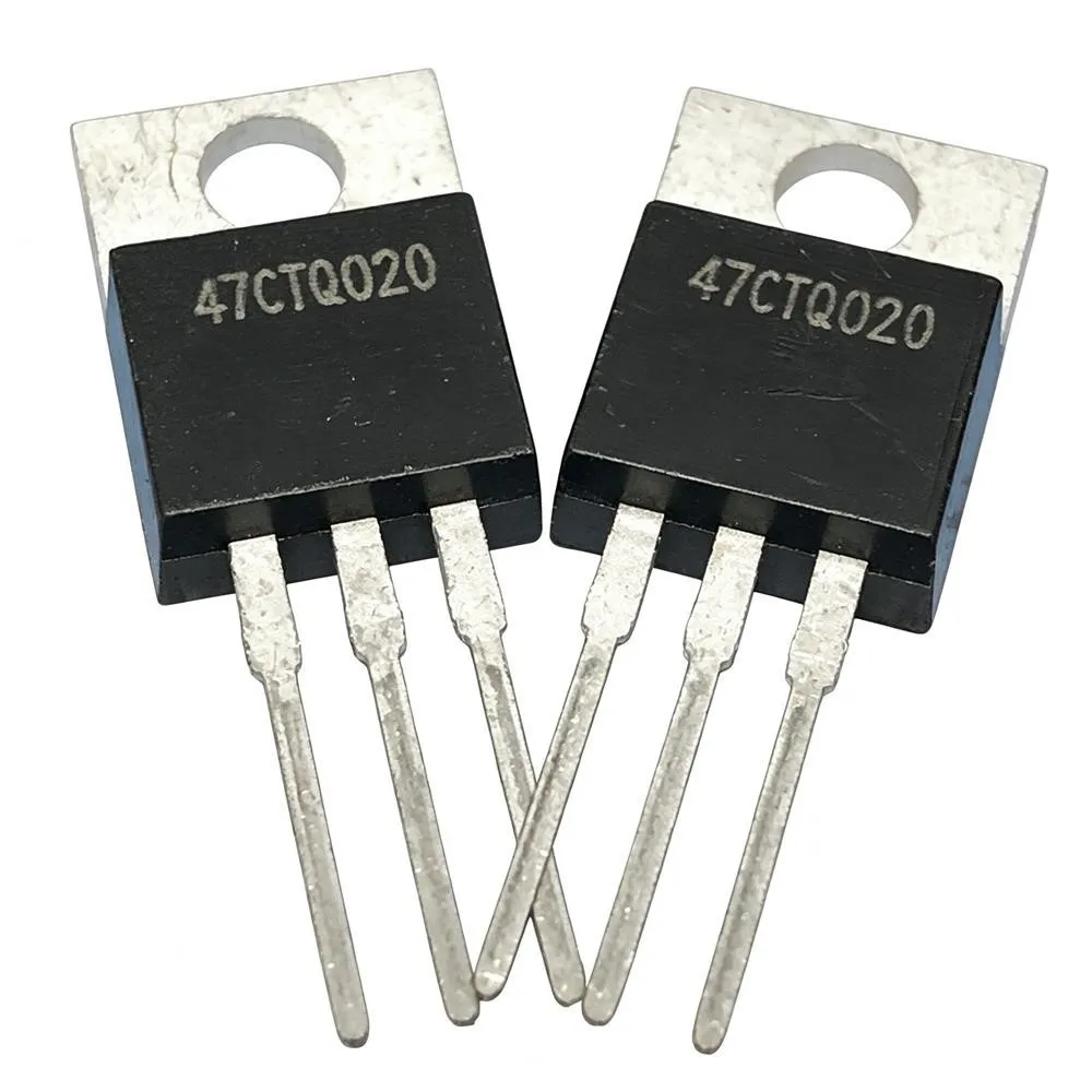 5PCS 47CTQ020 40A 20V MUR1010 100V 10A BTA208X-800F 800V 8A FQPF16N25 9.5A 250V STP10NK70Z P10NK70Z 8.6A/700V NCE40H21 210A 40V