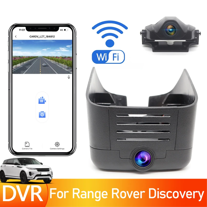 

Easy to install UHD 4K Dash Cam For Range Rover Discovery Sports 200PS 249PS R-Dynamic 2020 Special Car DVR WIFI,Car Accessories