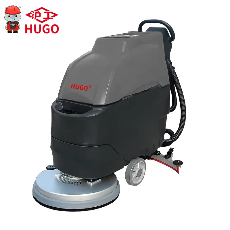 Electric Battery Hand Push Floor Washing Sweeper Industrial Cleaning Machine Floor Scrubber
