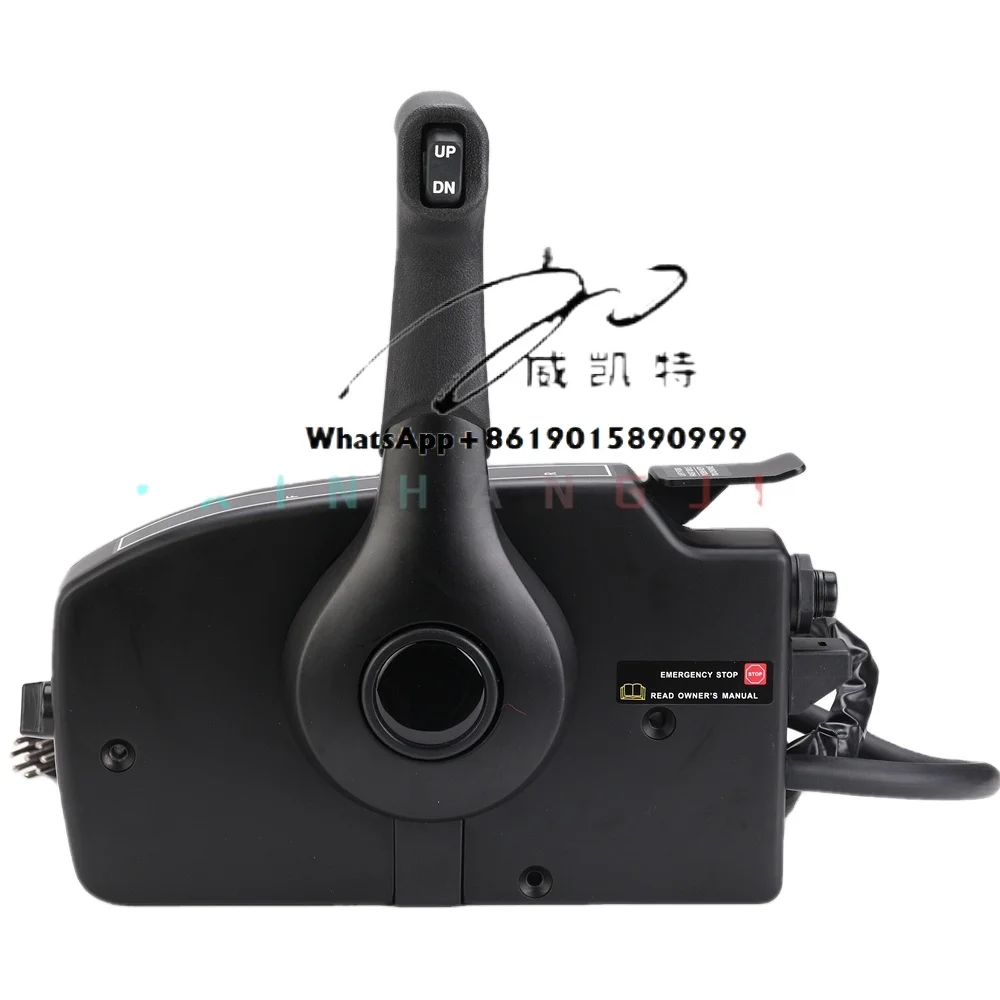 New 881170A15 Side Mount Boat Remote Control Box  With 12Pin Wire Harness (16ft) for  Outboard Motor