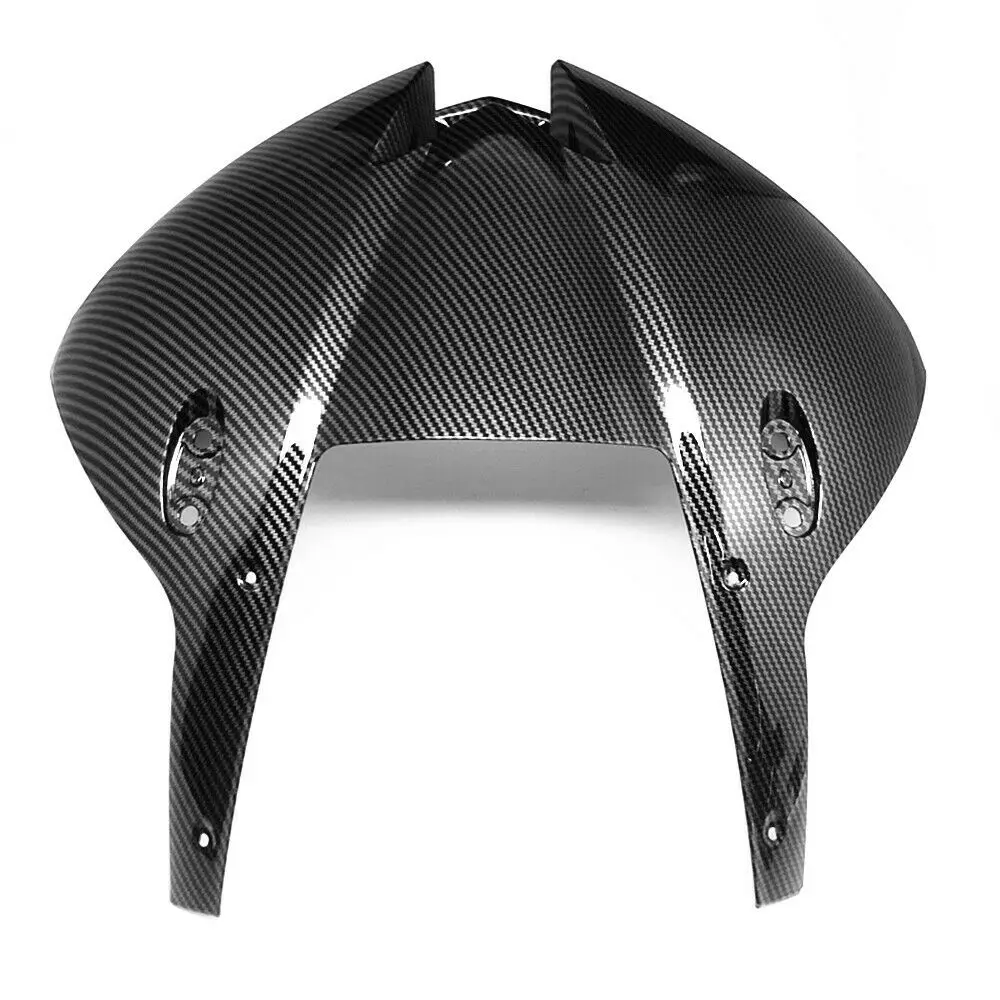 Hydro Gedimde Carbon Fiber Afwerking Front Neus Koplamp Kuip Motorkap Voor Honda Cbr 600RR 2013-2020