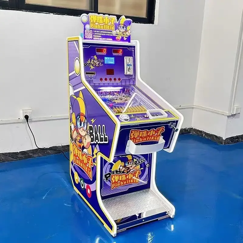 New pachinko machine Adult commercial pachinko machine Children's tie rod pachinko game machine Bead thrower Card
