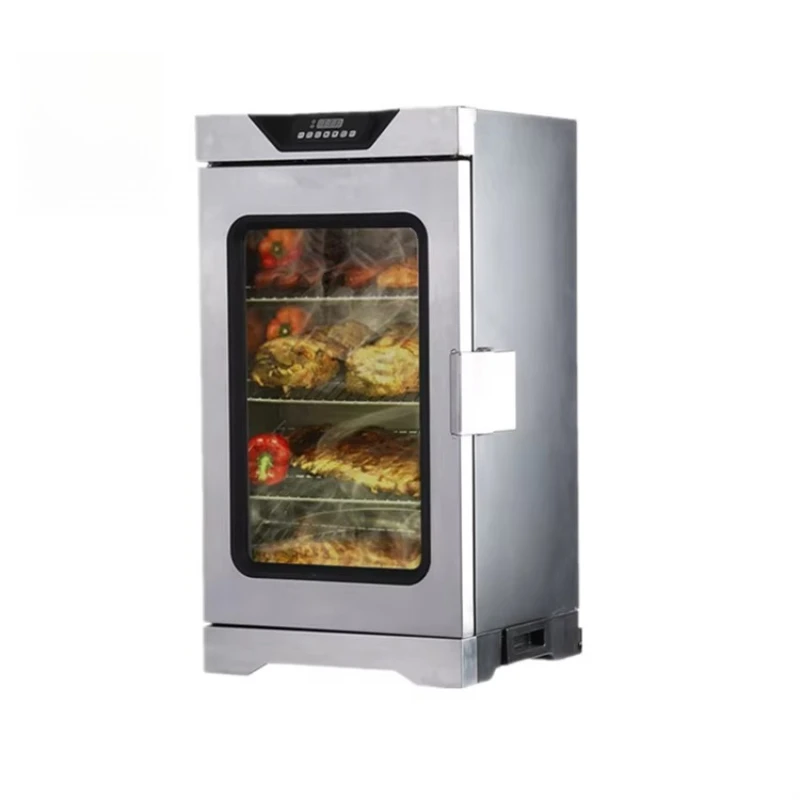 

Cold Smoked Salmon Smoker Steam Fish Machine Commercial Sausage Smoke Oven