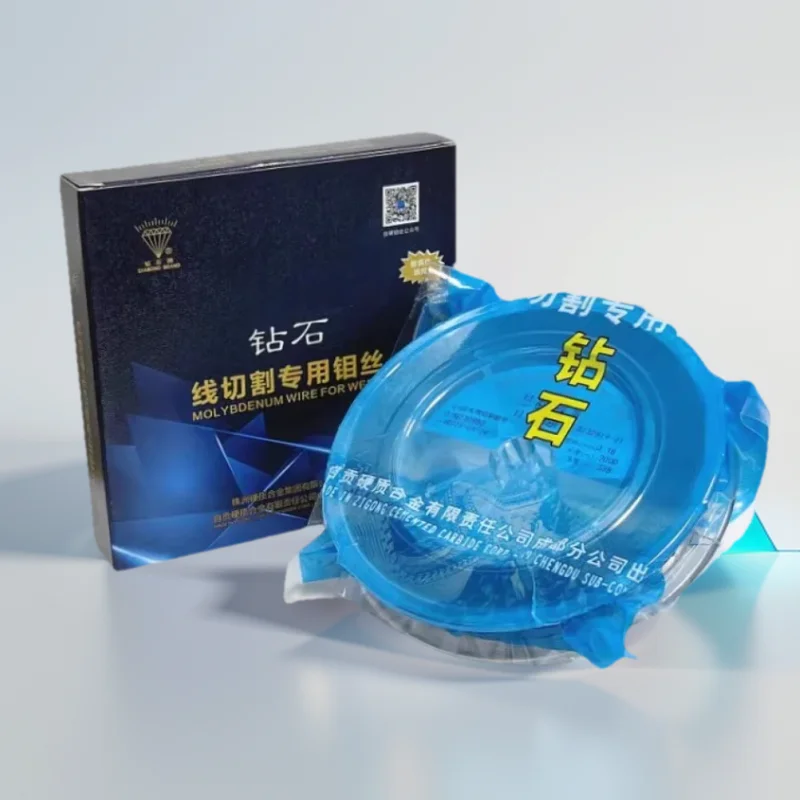 

Zigong Black Packaged Molybdenum Wire 0Zigong Molybdenum Wire for EDM Machine Tool, 0.18mm, 0.2mm, Black Packaging, 2000m, 2400m