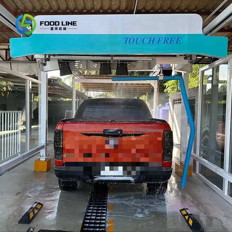 Customized touch free car wash machine automatic car wash facility heavy‑duty washing for pickup truck and SUV