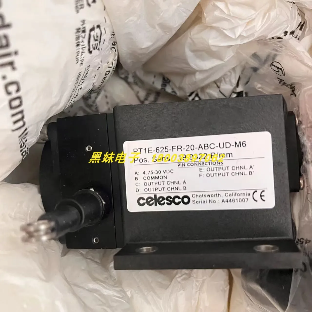 

Американский датчик тягового троса CELESCO PT1E-625-FR-20-ABC-UD-M6