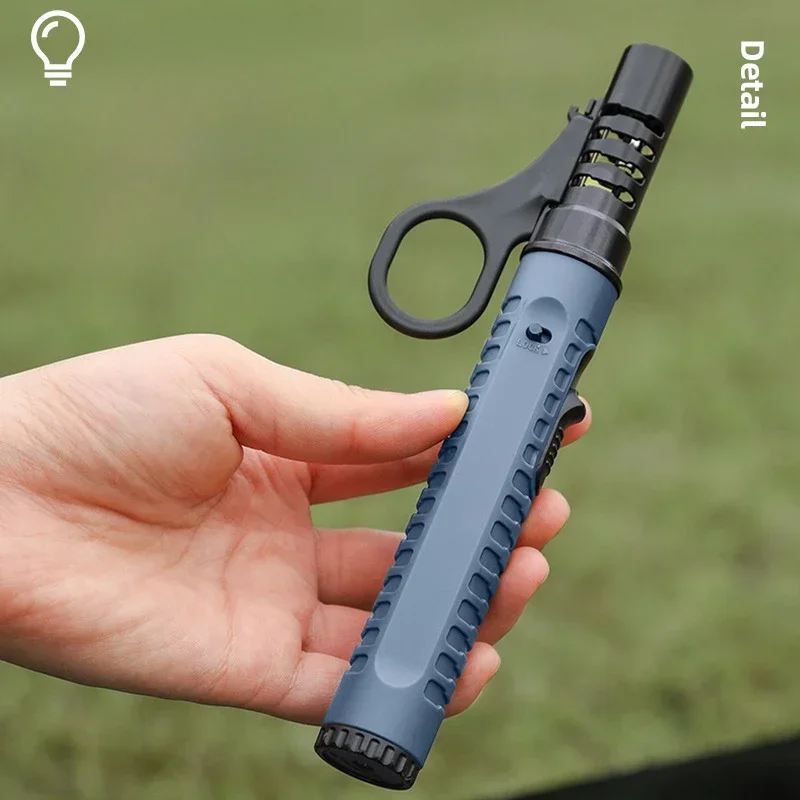 Hot 1300° Outdoor Camping Ignition Portable Lighting Gun Stove Accessories Camping Barbecue Flamethrower Inflatable Igniter - Image 2