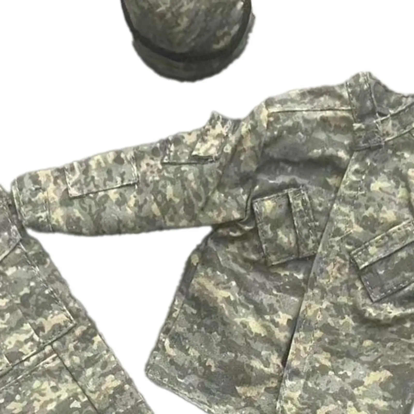 

1/6 Action Figure Clothes Doll Clothes, Men Uniform, Dress up Miniature Clothing, Coat Pants Hat for 12" Male Figures