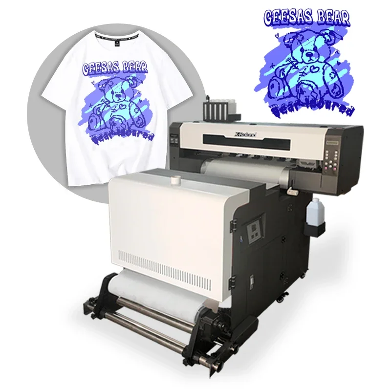 Including F1080 nozzle and shaking powder machine A1 Tshirt Textile Printing Machine dtf a1 xp600 dtf printer