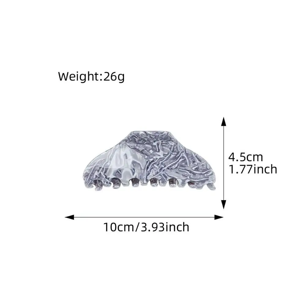 بلون الطازجة خلات مشبك شعر ليوبارد الطباعة القرش كليب الطباعة القرش كليب مشبك شعر دبوس الشعر السلحفاة مشبك شعر #6
