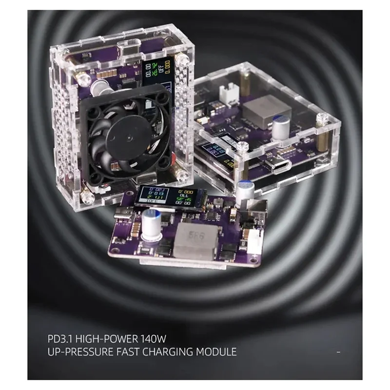 Módulo de carga rápida B-M IP6557 PD3.1 Módulo de carga rápida Buck-Boost de alta potencia 140W Módulo de carga de teléfono