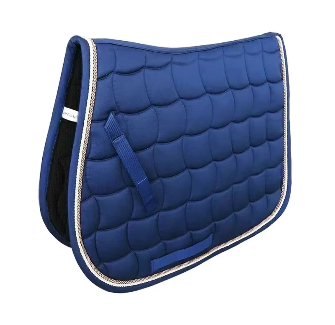 Horse equestrian breathable saddle pads riding dressage jumping Satin equestrian saddle pads for horse