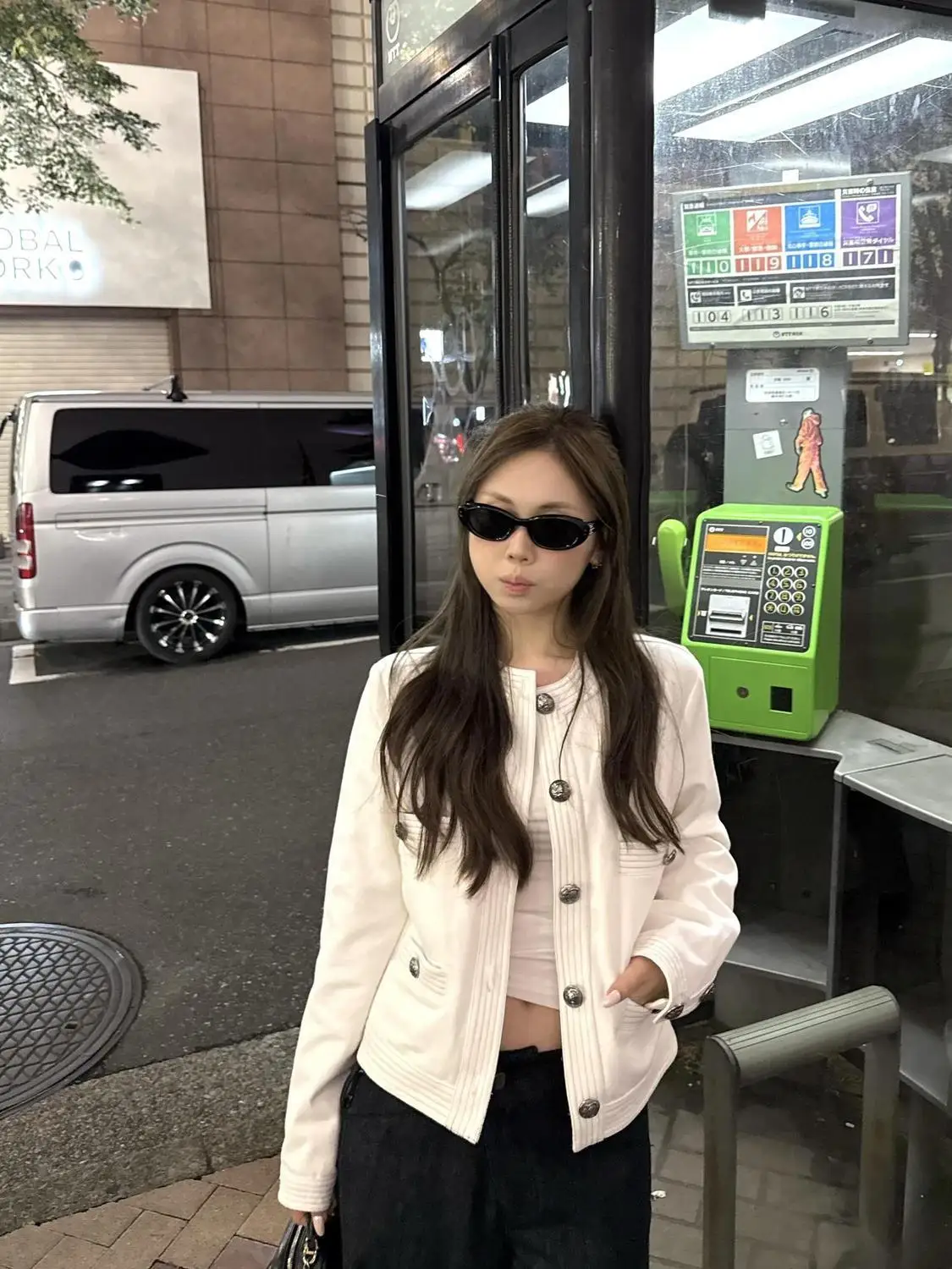 

Korean Version Retro Solid Color High-End Short Jacket Women 2025 Autumn New Casual Versatile Round Neck Jacket Top