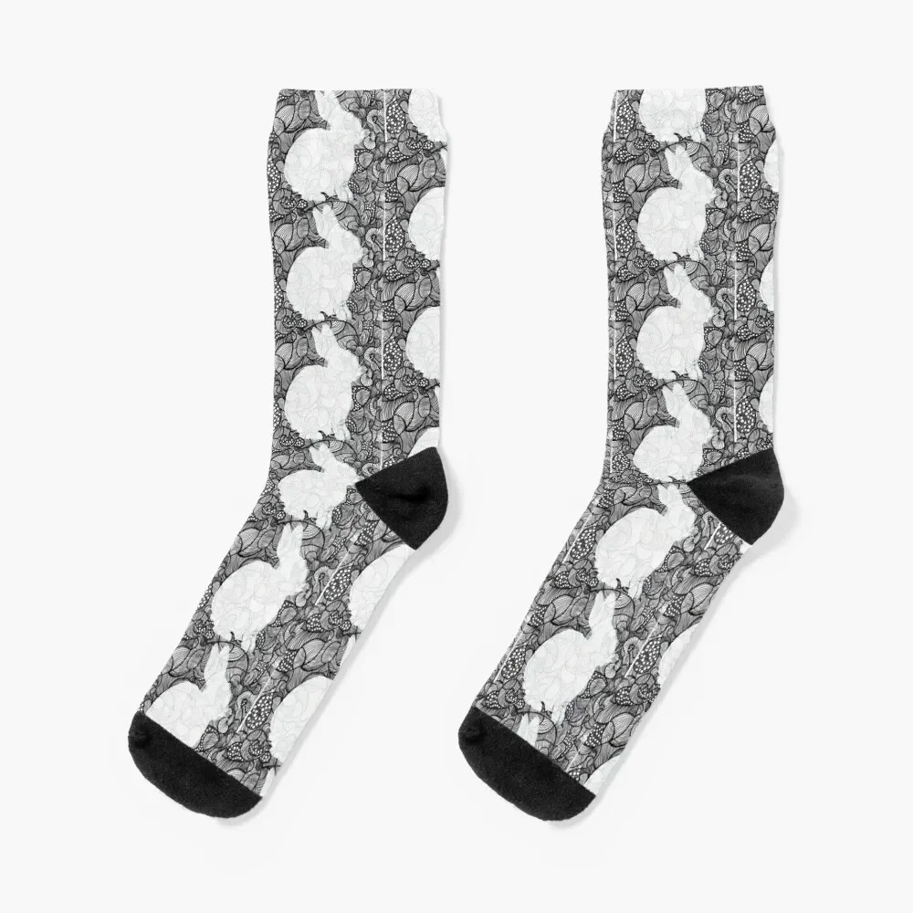 

White Rabbit Socks Run tennis sports stockings gift Socks Ladies Men's designer sports stockings Toe sports Male Socks Women's
