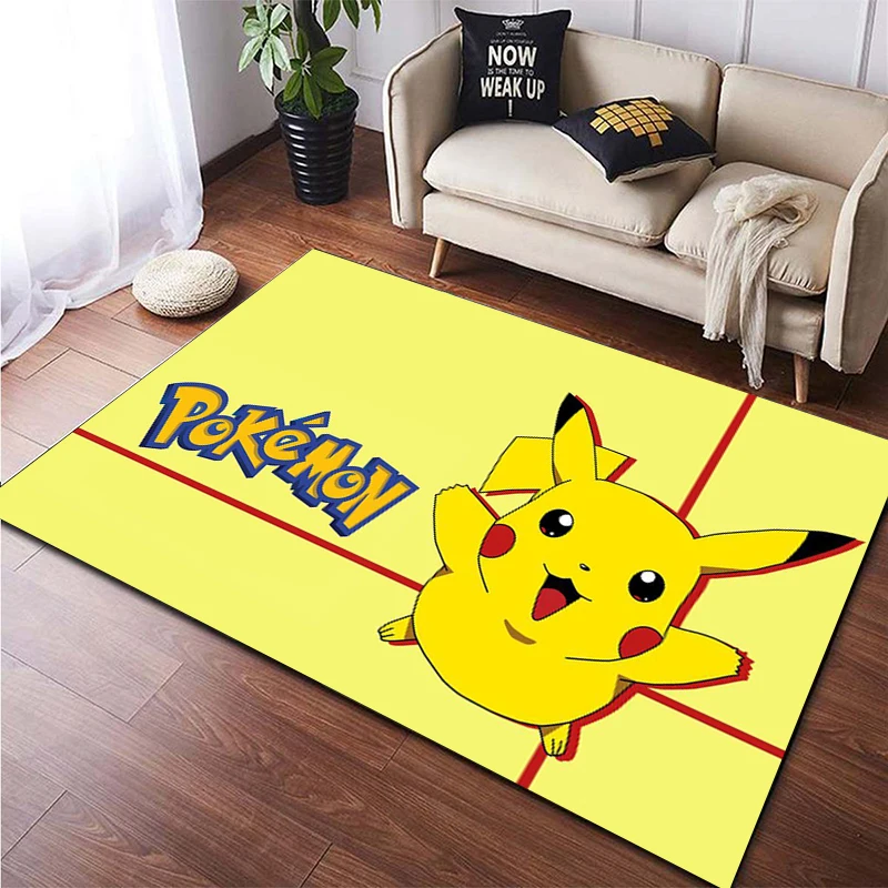 Cartoon Pokemon carpet for children,Living room Bedroom floor mat Kitchen mat Children's Bedroom Mat,bedroom decor