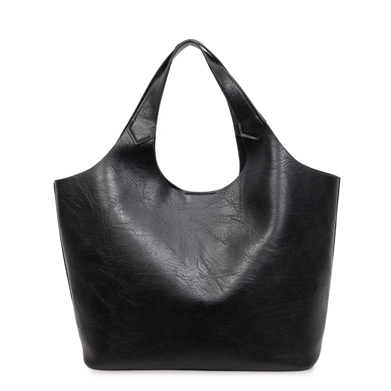 

Large Capacity Women PU Leather Handbags Shopping Bags High Quality Ladies Shoulder Messenger Bags for Women Casual Big Tote Bag