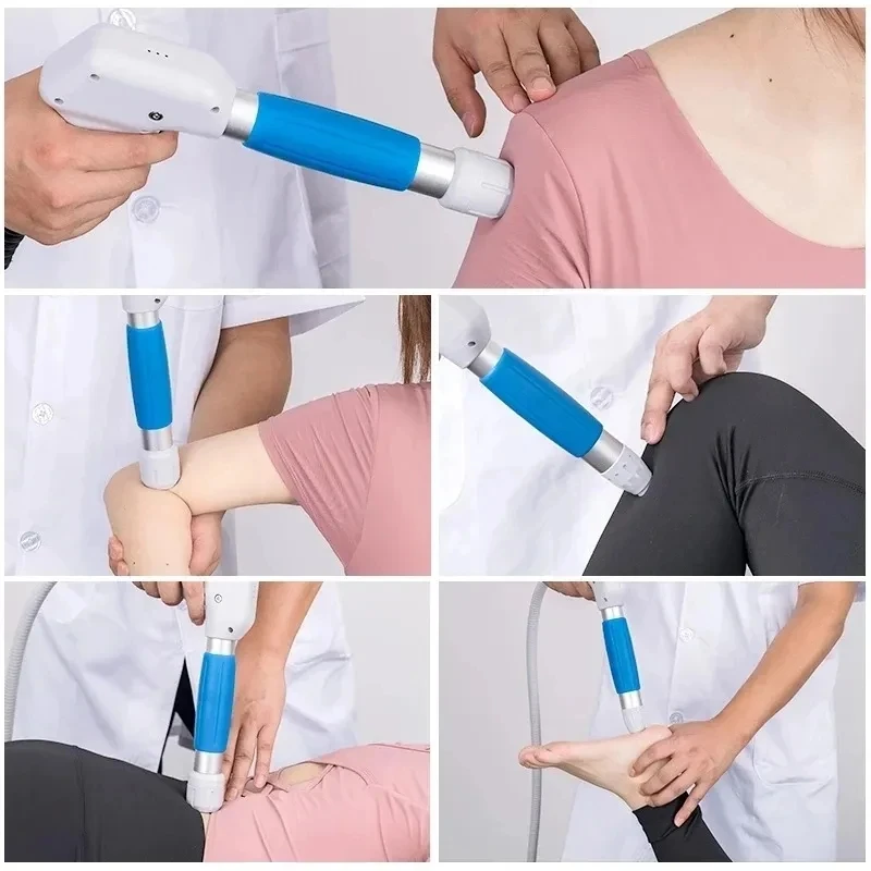 New Professional Pneumatics Shock Wave Device Body Massager Leg Knee Pain Therapy Physiotherapy Shock Wave For Relax Treatm