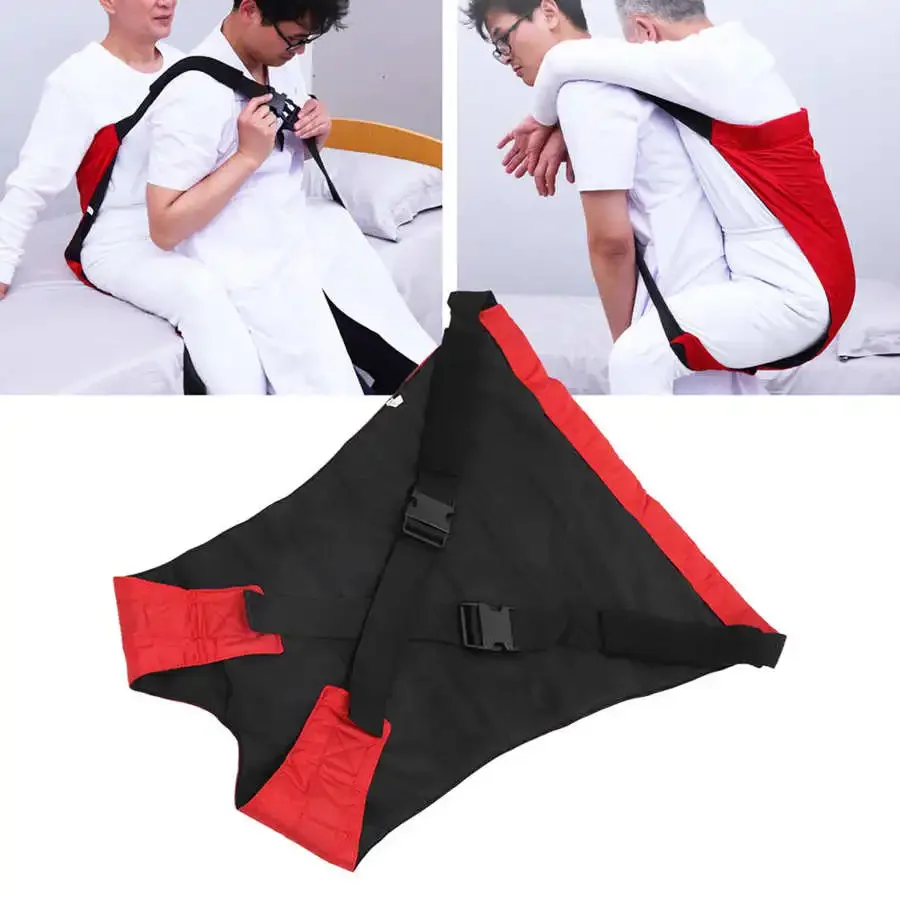 Portable Lift Sling Rehabilitation Assistance Disabled Patients Walking Stand Lift Belts Double layer Designs Reduce Care Stress