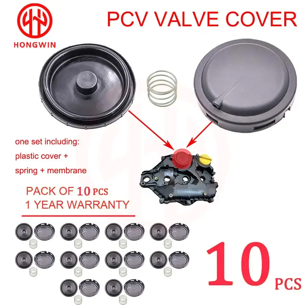 1/5/10PCS Valve Cover Oil Separator Membrane 69mm OEM 55215132 50002860 For Alfa Romeo 159 Giulietta Brera Lancia 1.75 1.8 TBI
