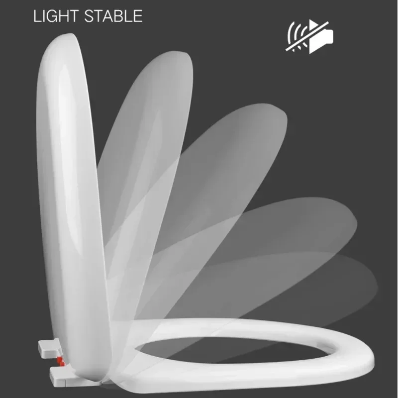 Universal UVO Type Toilet Seat Cover Thickened Household Lid Essential Accessories for Bathroom Upgrade and Comfort