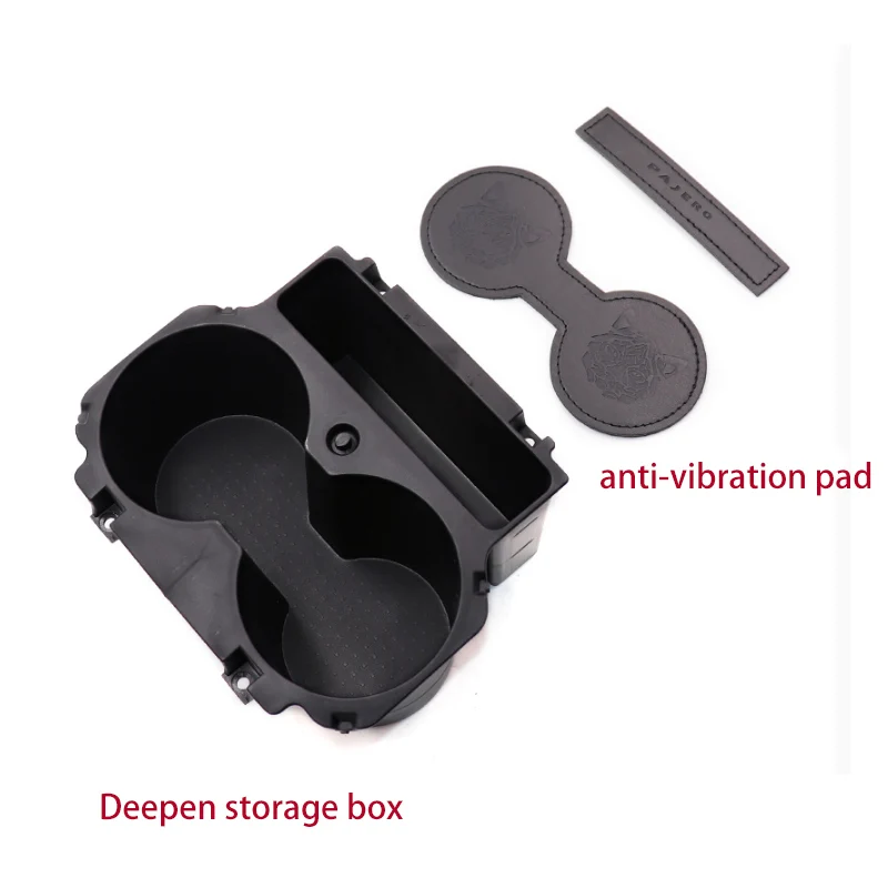 V97 V93 V87 For Mitsubishi Pajero Central Control Cup Holder Shogun Drinks Holders Deepened Montero Interior Accessories