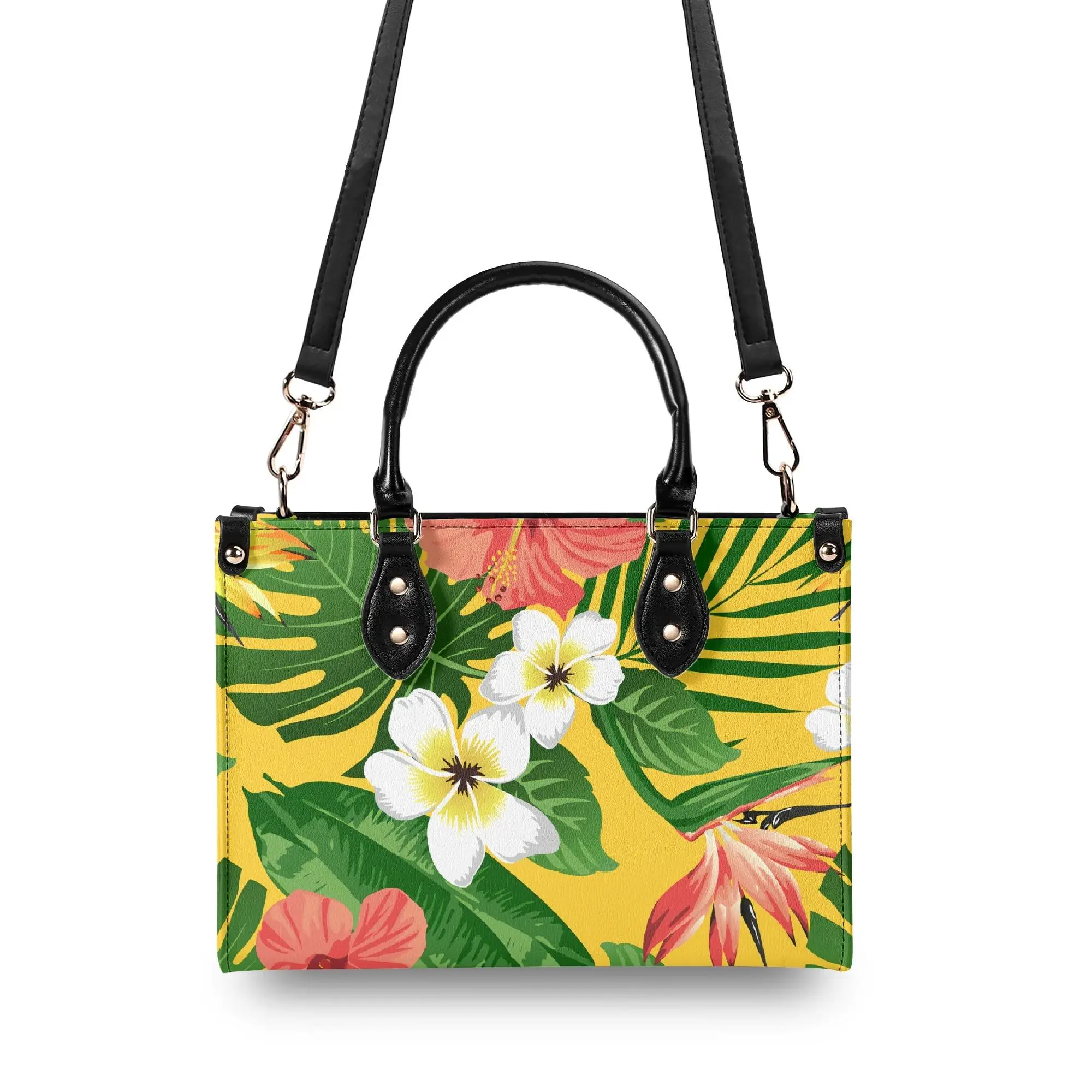 

Custom Art Print Women'S Handbag S/M/L Large Capacity Crossbody Bag Storage Outside Shoulder Bag Polynesian Pu Women'S Bag