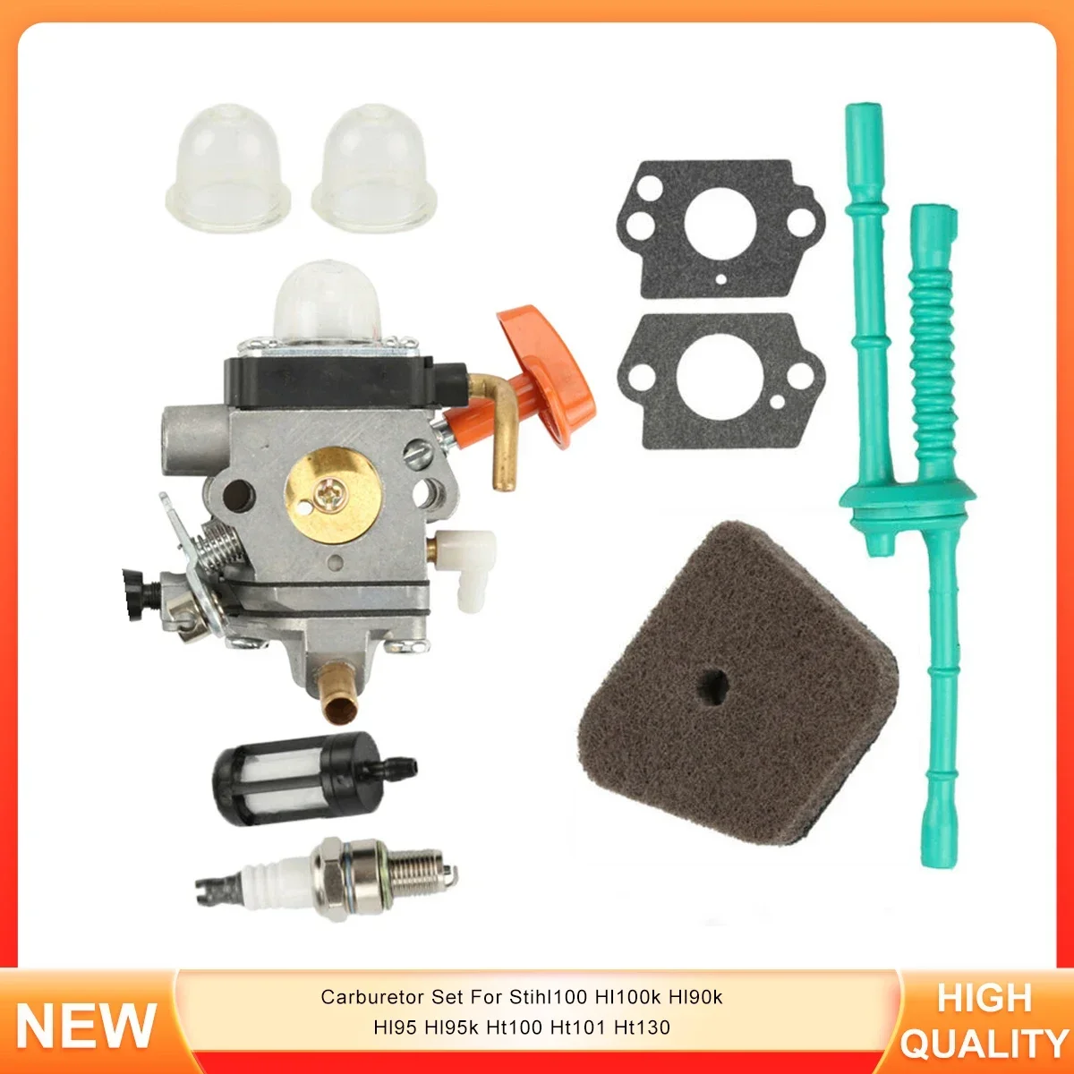 Carburetor Set For Stihl100 Hl100k Hl90k Hl95 Hl95k Ht100 Ht101 Ht130 High Quality