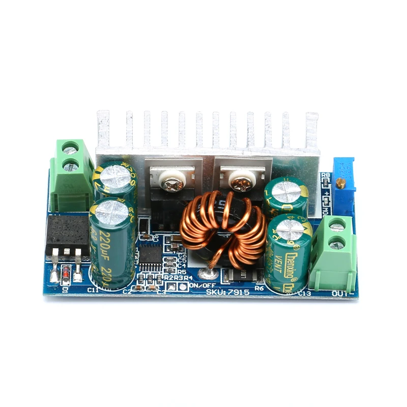 

007915 200W Step-down Module DC-DC Power Supply Module Adjustable Buck Converter 200W 15A