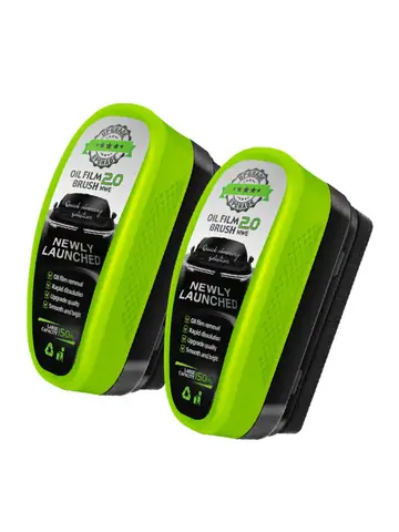 Home Cleaning Brush Car Glass Sponge Cleaning Brush Glass Oil Film Remover Automotive Front Inside Windshield Brush remover